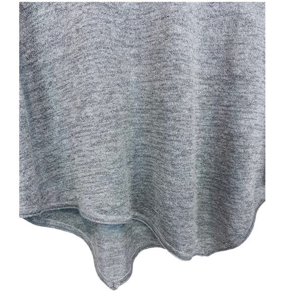 Joie Tambrel Asymmetrical Hem Sweater Silver M - Picture 9 of 13